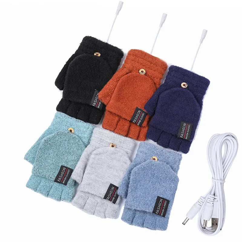 Olvoria | USB Rechargeable Warm Wave Heated Gloves