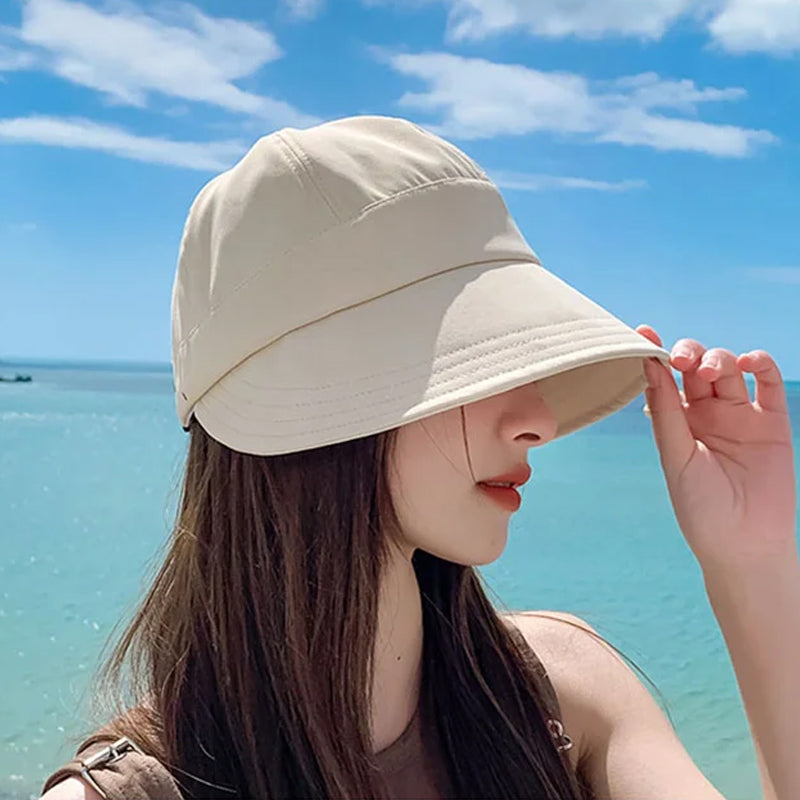 Olvoria | UV Protection Hat Without Makeup