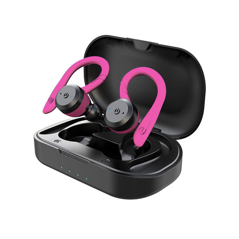 Olvoria | Vega Waterproof Wireless Sport Earbuds – 20 Hours Playtime | Bluetooth 5.0, IPX7 for Swimming & Fitness