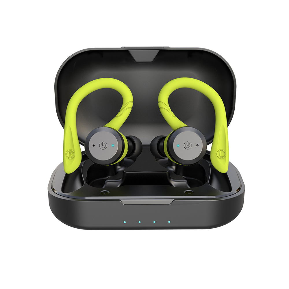 Olvoria | Vega Waterproof Wireless Sports Earbuds – 20 Hours Playtime | Bluetooth 5.0, IPX7 for Swimming & Fitness