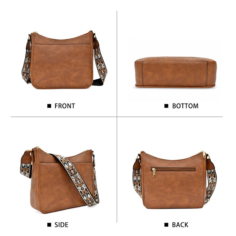Olvoria | Versatile Leather Crossbody Bag for Women