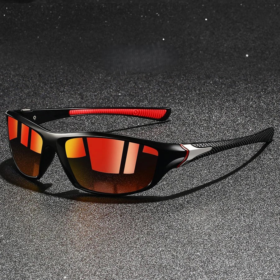 Olvoria | VISIONEDGE – Polaroid Sunglasses with UV400 Protection and Rubber Grip