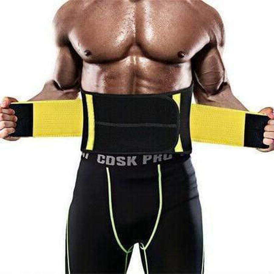 Olvoria | Waist Trainer for Men - Burn Belly Fat Slim Sweat Belt