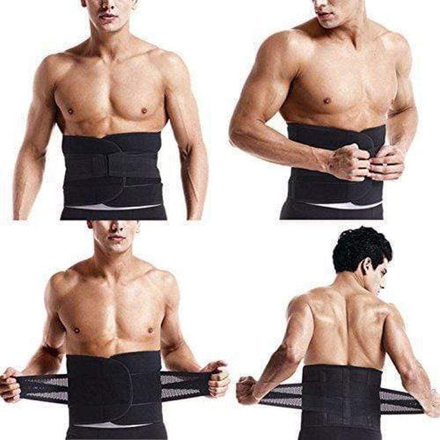 Olvoria | Waist Trainer for Men - Burn Belly Fat Slim Sweat Belt