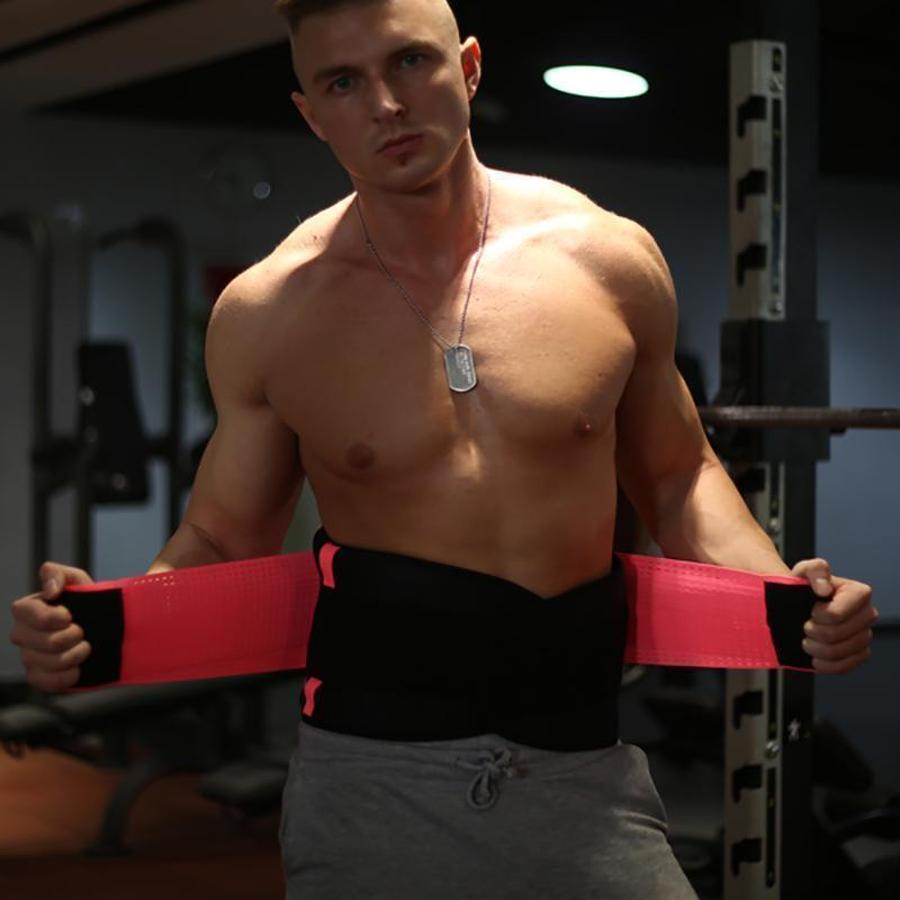 Olvoria | Waist Trainer for Men - Burn Belly Fat Slim Sweat Belt