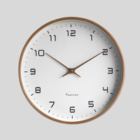 Olvoria | Horloge murale minimaliste moderne silencieuse