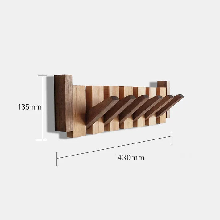 Olvoria | Wall Coat Rack with Piano Key Design
