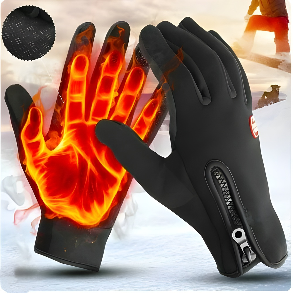 Olvoria | Waterproof Winter Thermal Gloves Windproof