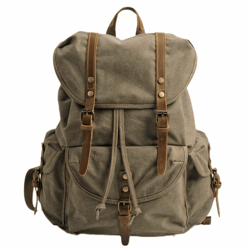 Olvoria | WessPack – Military Leather Bag Robust & Reliable Backpack