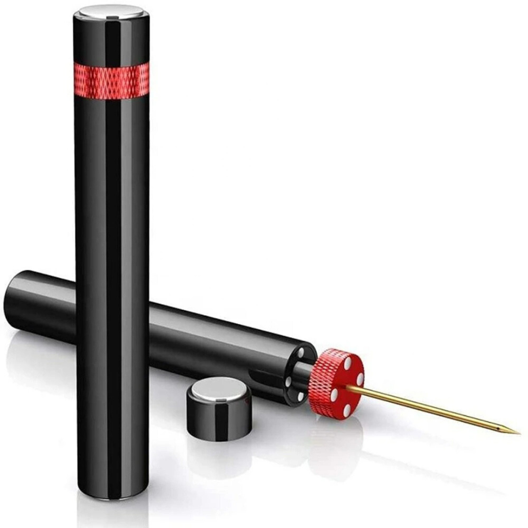 Olvoria | WineLuxe Air Pressure Wine Opener – Stainless Steel & Ergonomic Design