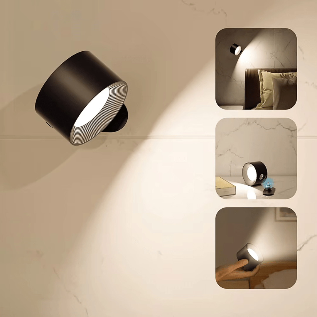 Olvoria | Wireless Nordic Wall Lamp with Remote Control