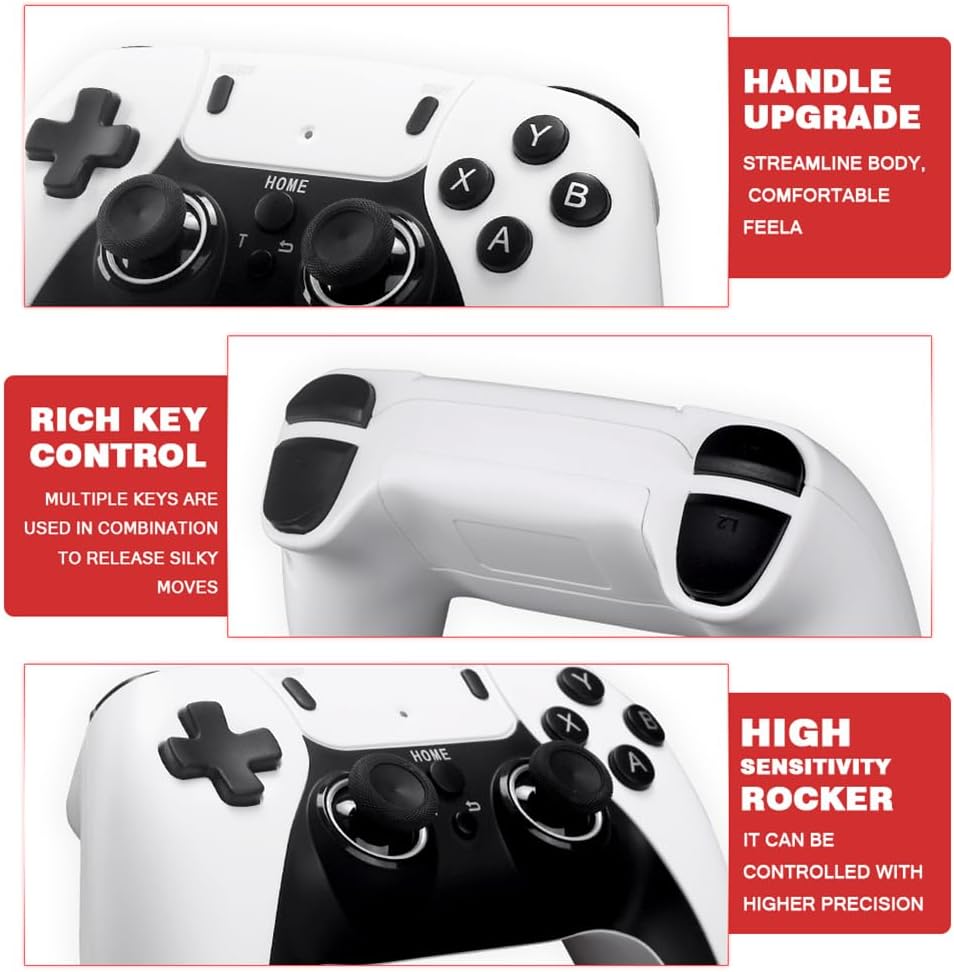 Olvoria | Wireless Retro Game Console: 40,000+ Games and 4K HDMI Connection, 2.4G Controller