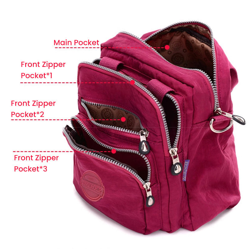 Olvoria | Women's 3-Way Convertible Crossbody Bag