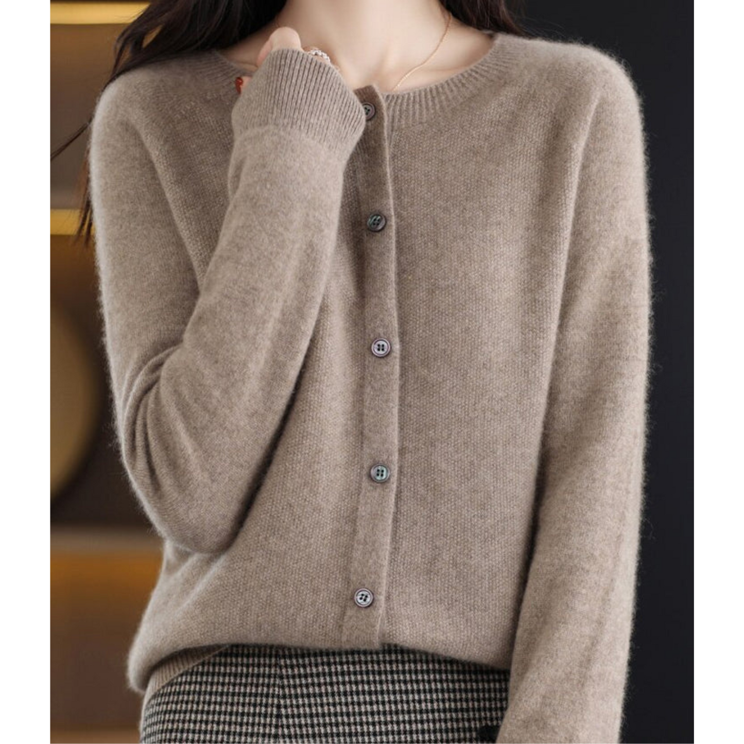 Olvoria | Women's Button-Up Cardigan Sweater