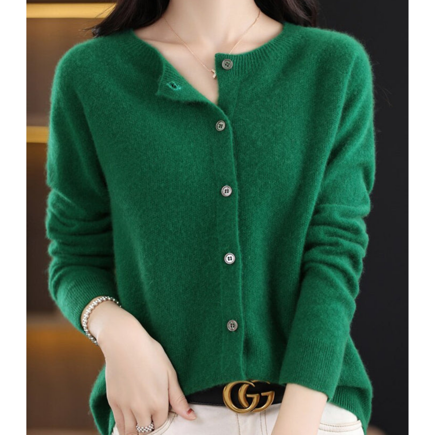Olvoria | Women's Button-Up Cardigan Sweater