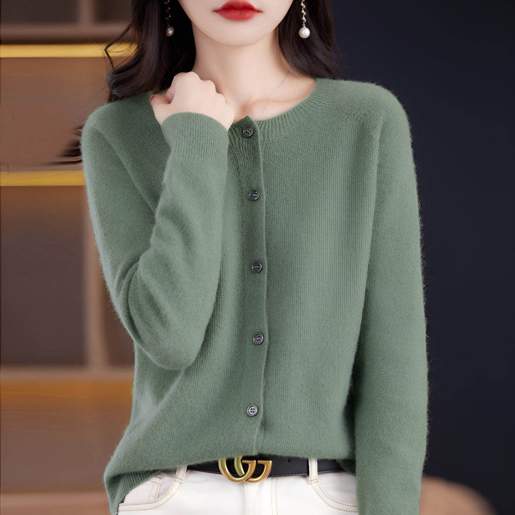 Olvoria | Women's Button-Up Cardigan Sweater