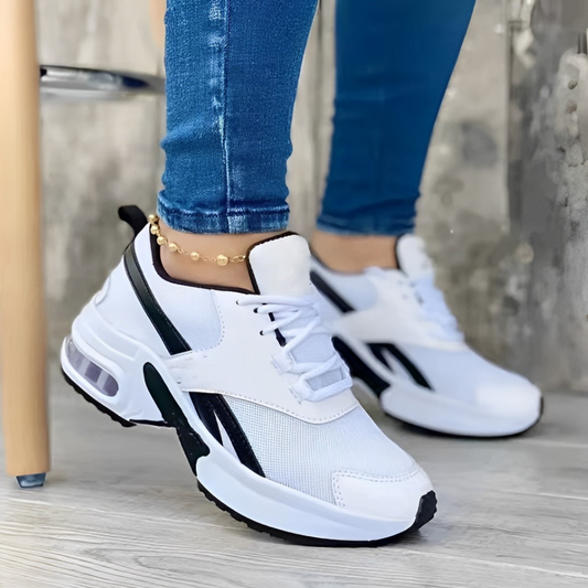 Olvoria | Women's Chunky Sole Sneakers with Air Cushion