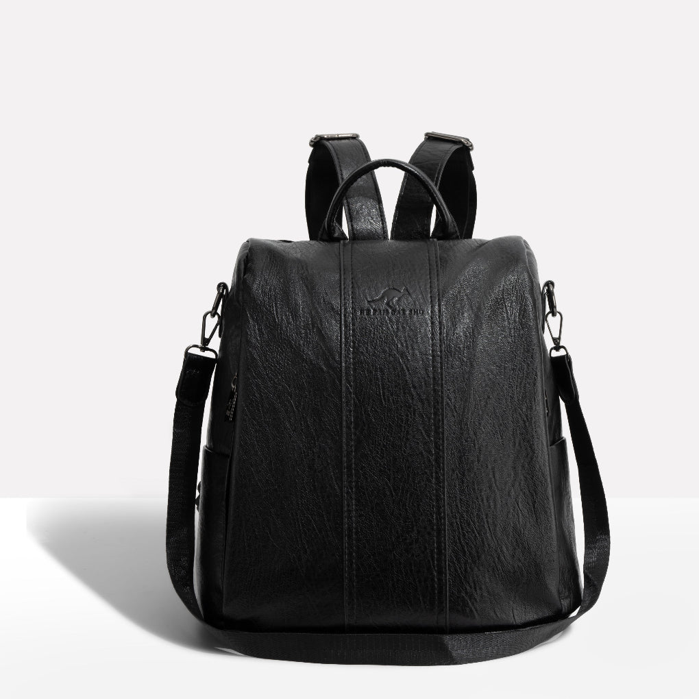 Olvoria | Women's Convertible Anti-Theft Backpack with Hidden Pockets