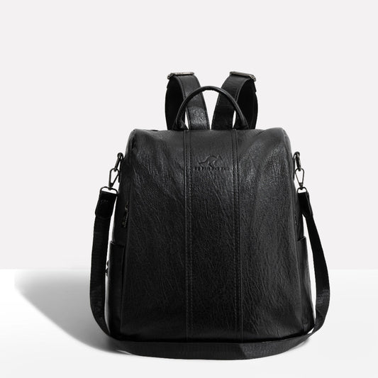 Olvoria | Women's Convertible Anti-Theft Backpack with Hidden Pockets