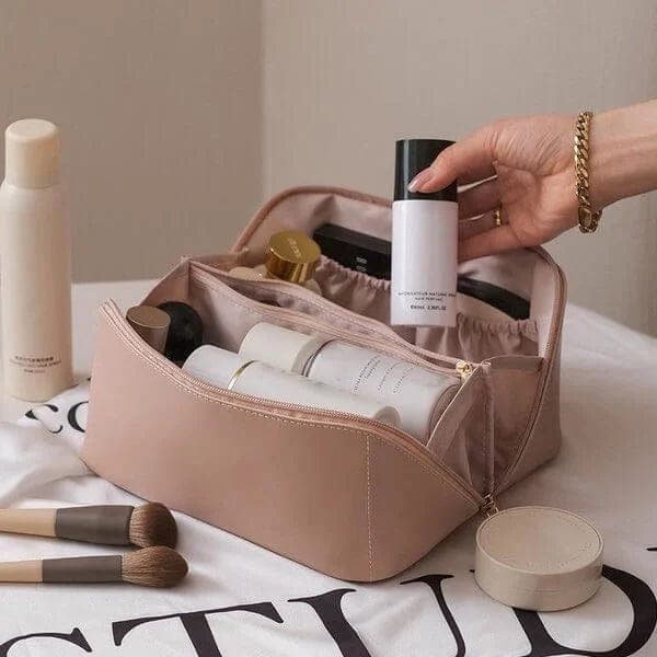 Olvoria | Women's Cosmetic Bag with Compartments
