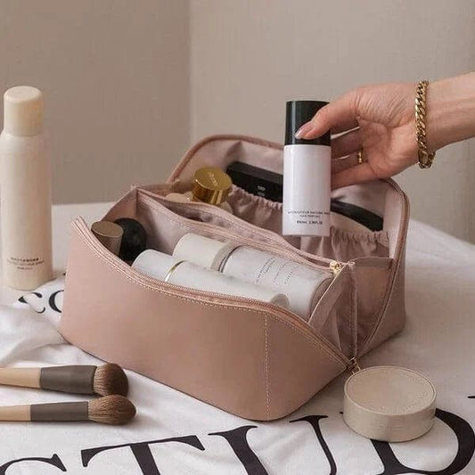Olvoria | Women's Cosmetic Bag with Compartments