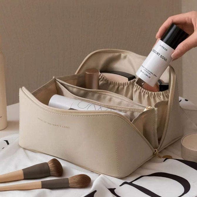 Olvoria | Women's Cosmetic Bag with Compartments