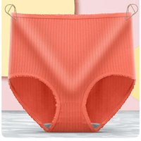 Olvoria | Culottes menstruelles imperméables taille haute côtelées pour femme