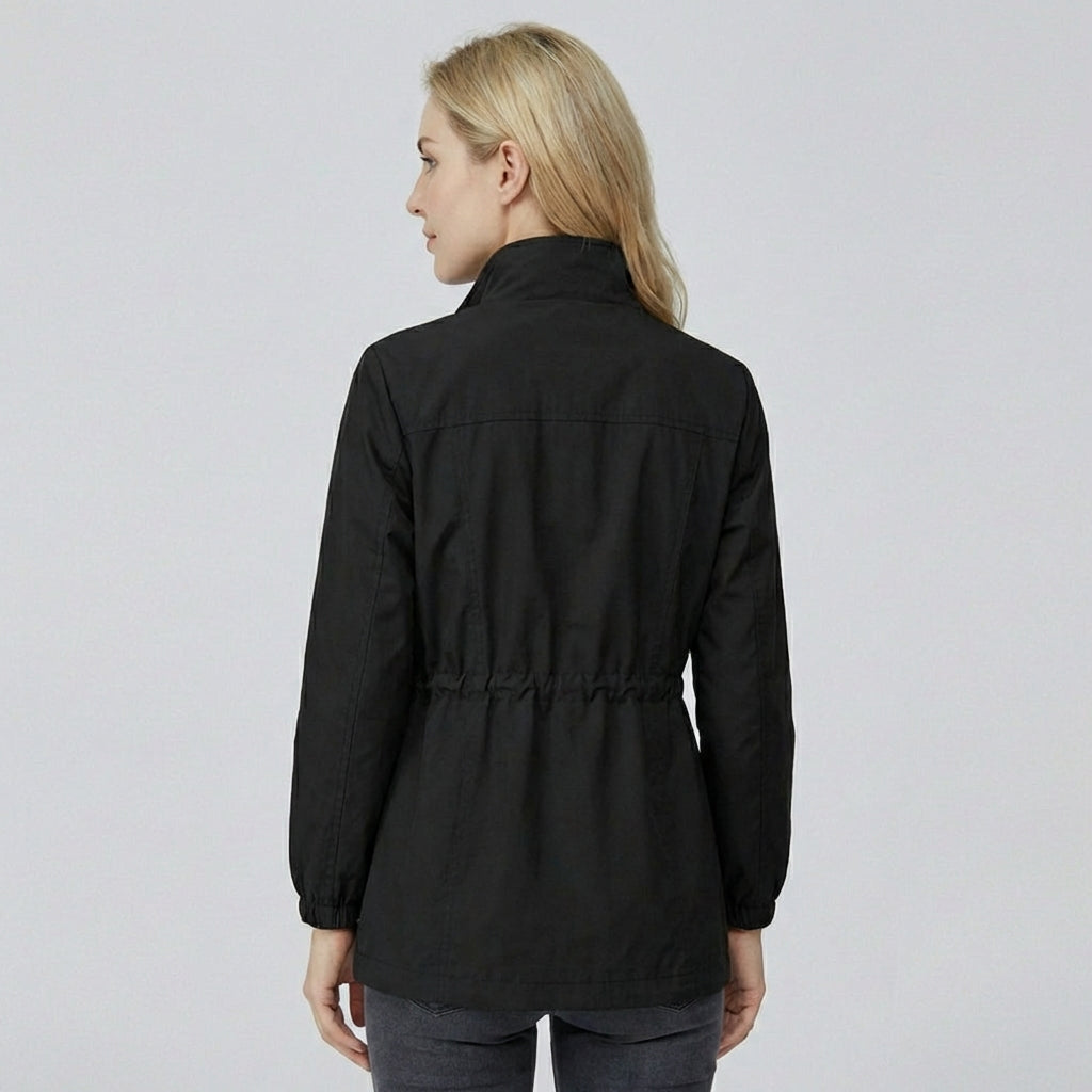 Olvoria | Women's Lightweight Anorak Jacket with Adjustable Waist
