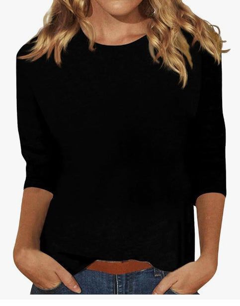 Olvoria | Women's Long Sleeve Crew Neck T-Shirt