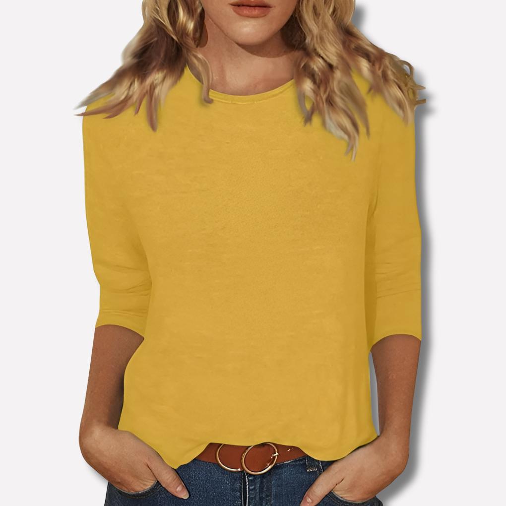 Olvoria | Women's Long Sleeve Crew Neck T-Shirt