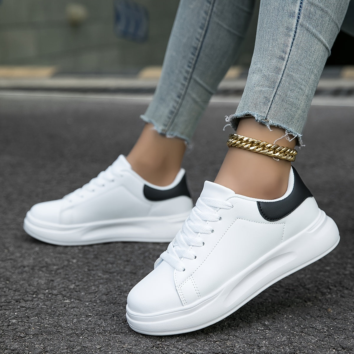 Olvoria | Women's Low Top Platform Sneakers