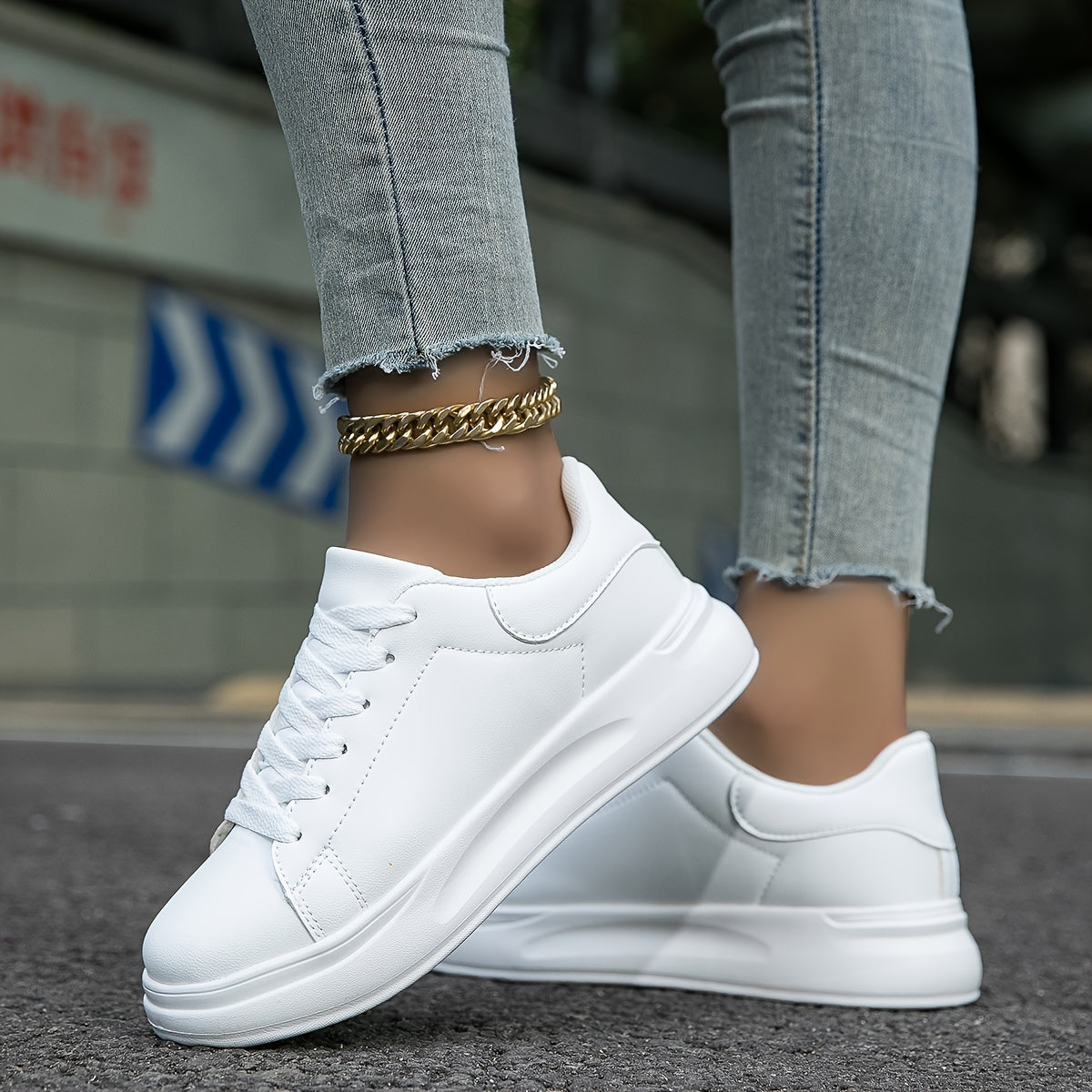 Olvoria | Women's Low Top Platform Sneakers