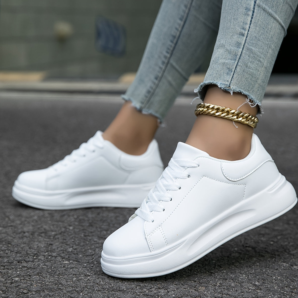 Olvoria | Women's Low Top Platform Sneakers