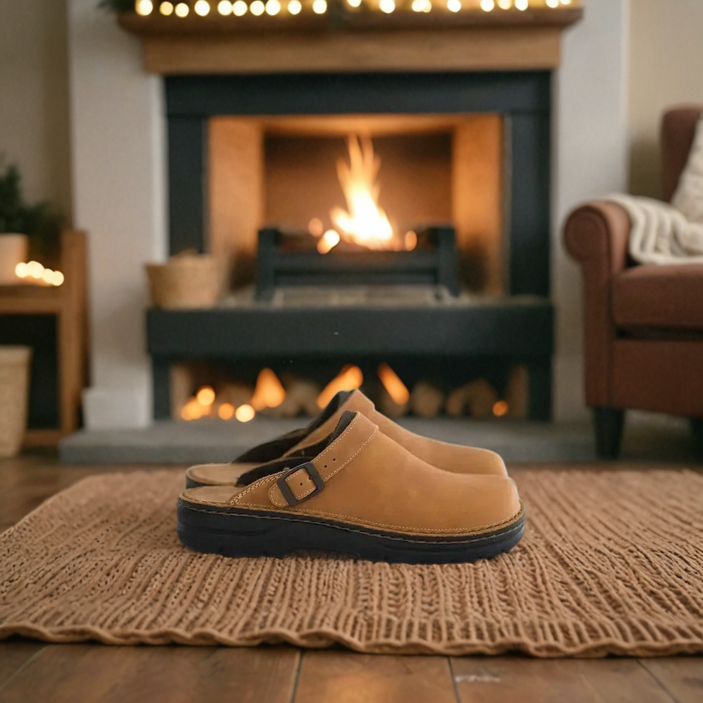 Olvoria | Women's Orthopedic Clogs with Buckle