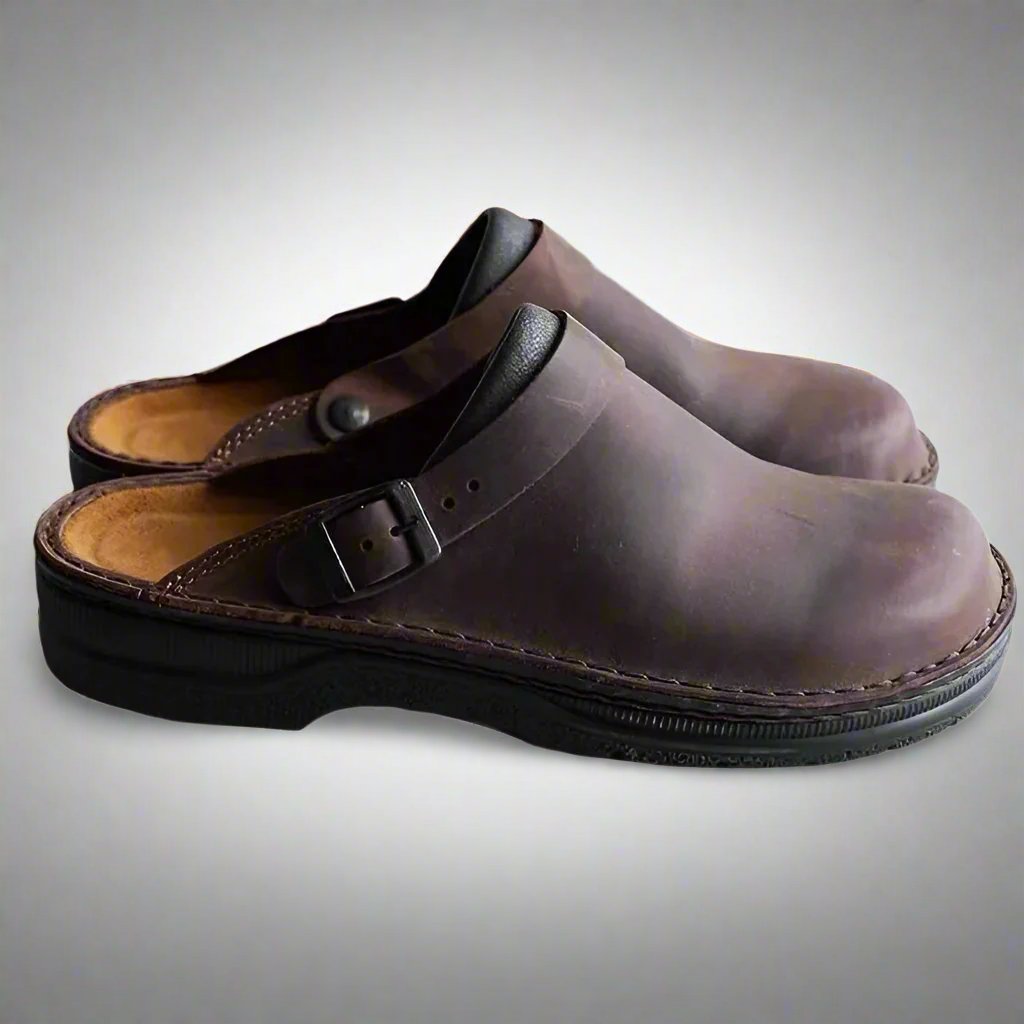 Olvoria | Women's Orthopedic Clogs with Buckle