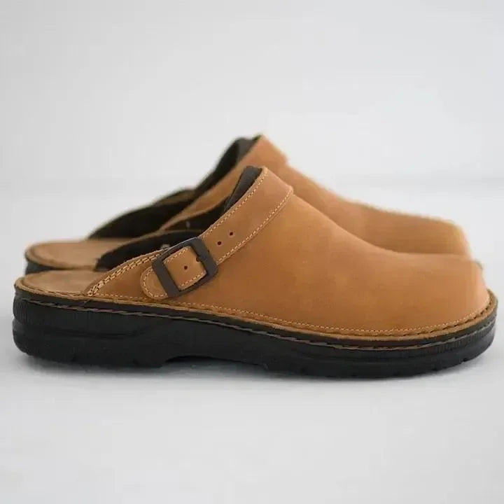 Olvoria | Women's Orthopedic Clogs with Buckle