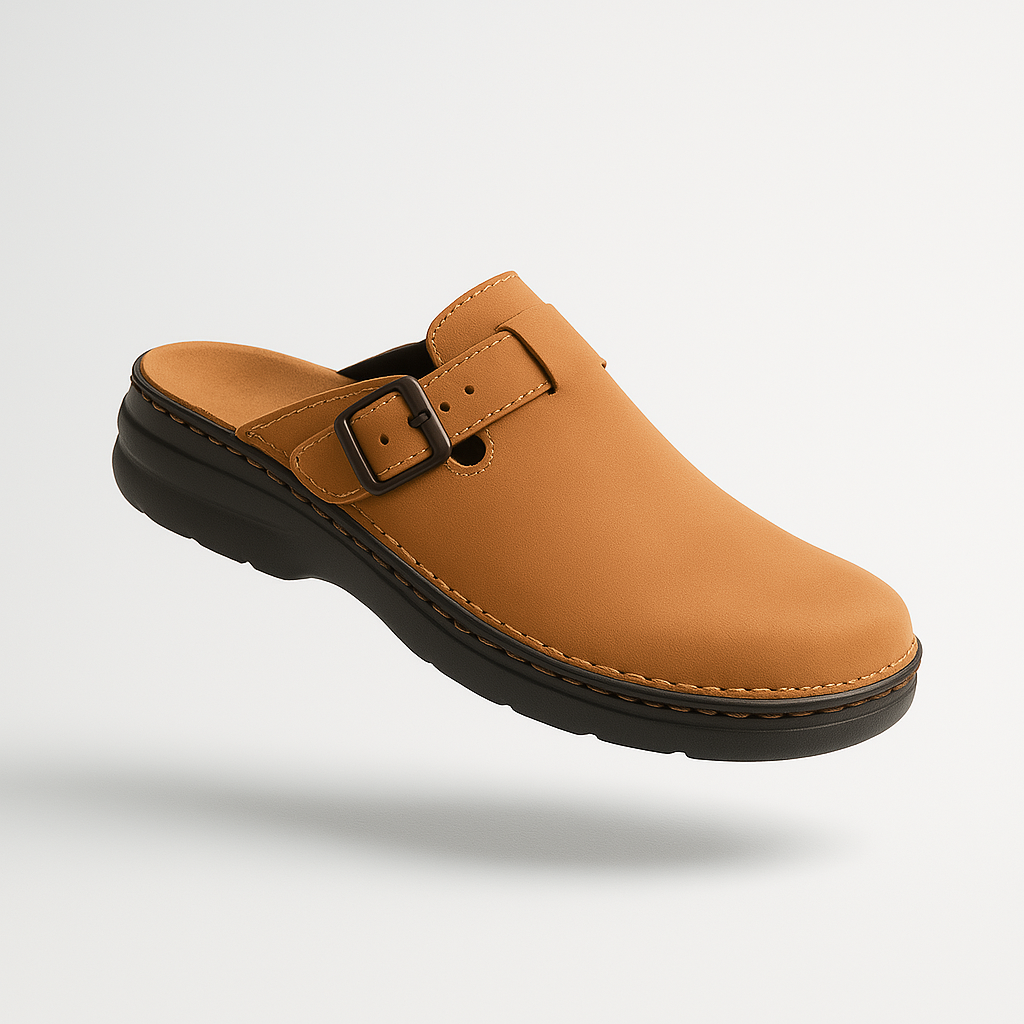 Olvoria | Women's Orthopedic Clogs with Buckle