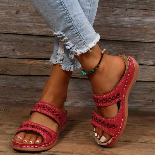 Olvoria | Women's Orthopedic Platform Sandals