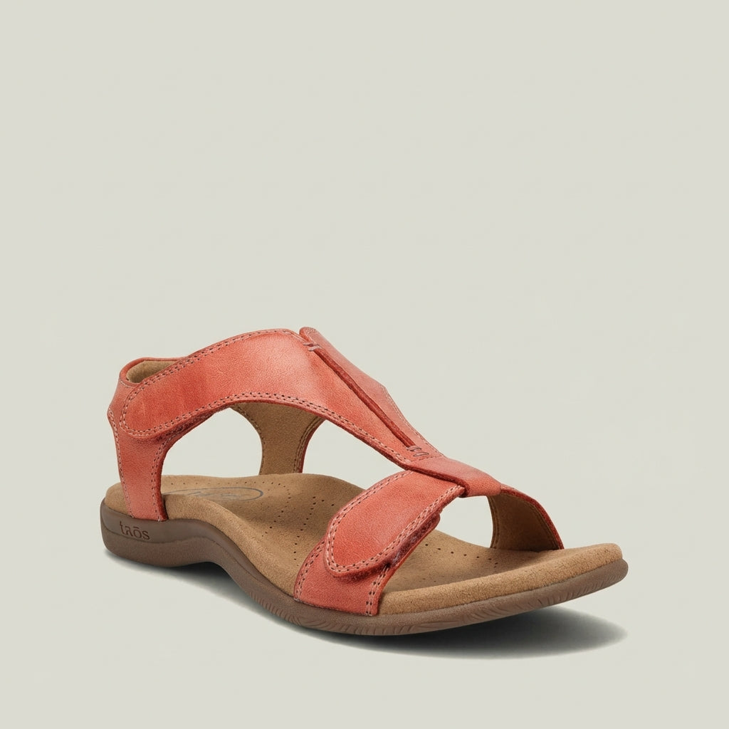 Olvoria | Women's Orthopedic T-Strap Sandals