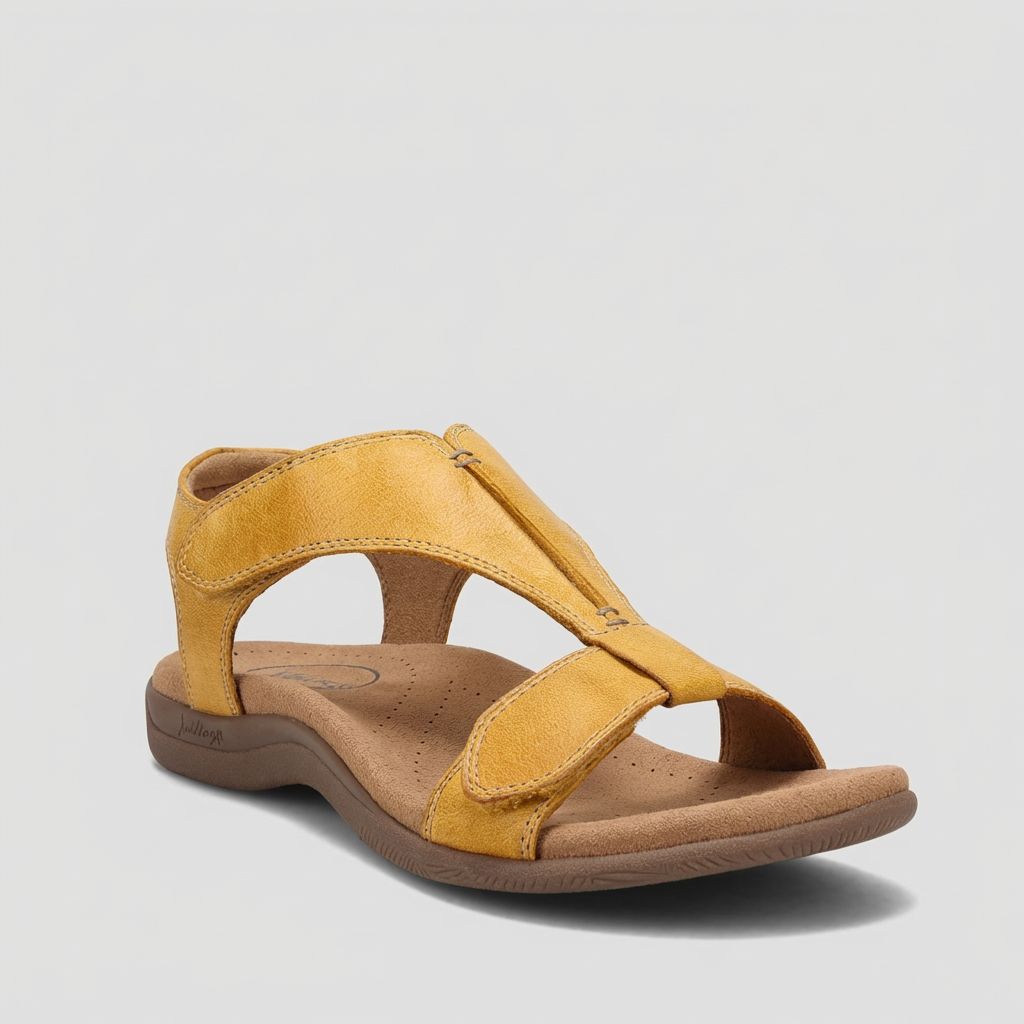 Olvoria | Women's Orthopedic T-Strap Sandals