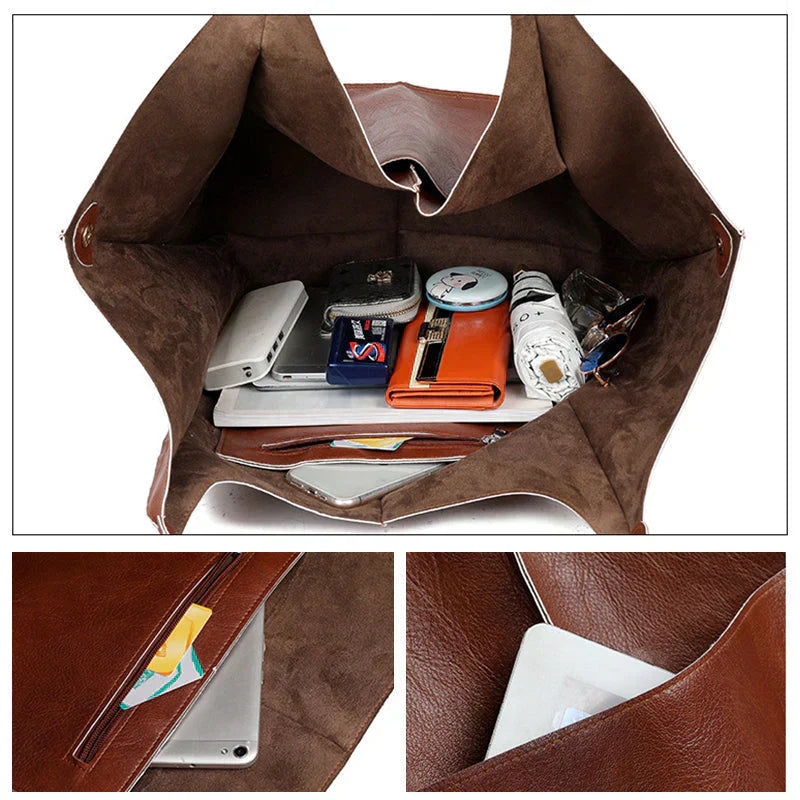 Olvoria | Women's Oversized Shoulder Tote Bag