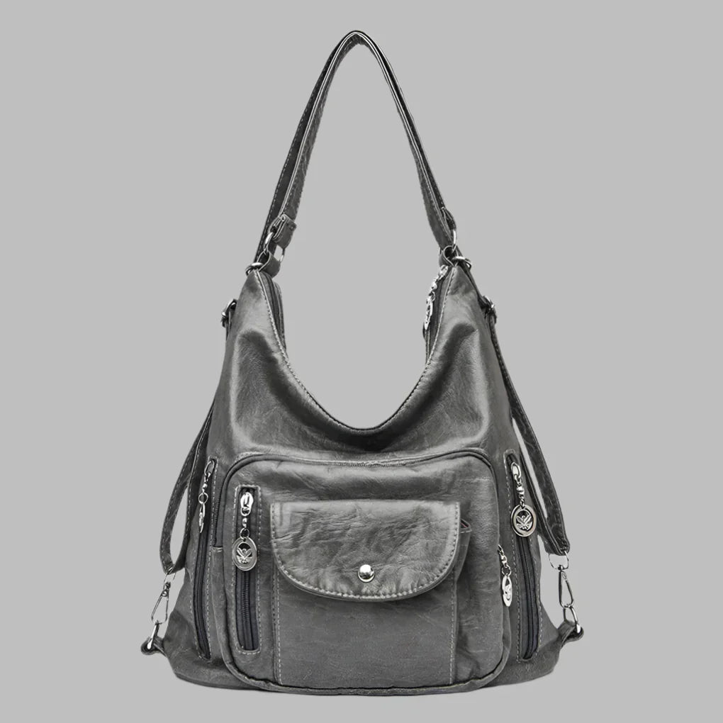 Olvoria | Women's Oversized Tote Bag with Multiple Pockets