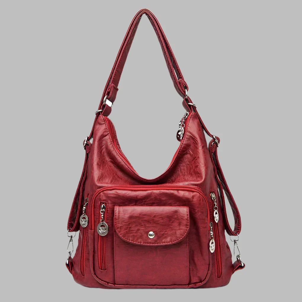 Olvoria | Women's Oversized Tote Bag with Multiple Pockets