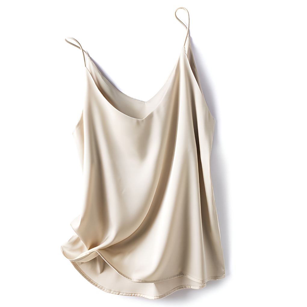 Olvoria | Women's Satin Camisole Spaghetti Strap Top