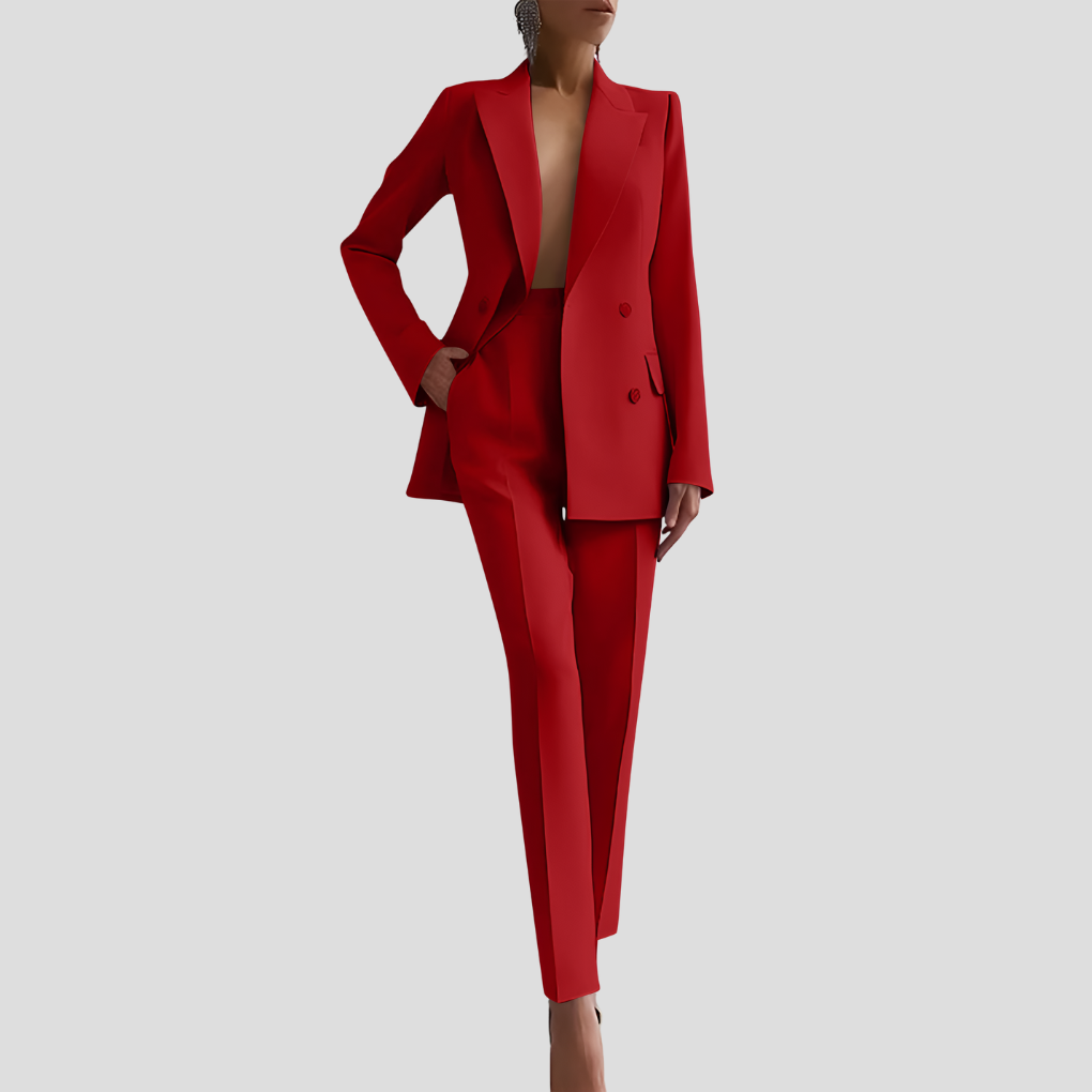 Olvoria | Women's Tailored Blazer and Pants Suit