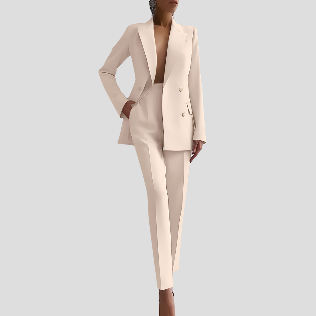Olvoria | Women's Tailored Blazer and Pants Suit