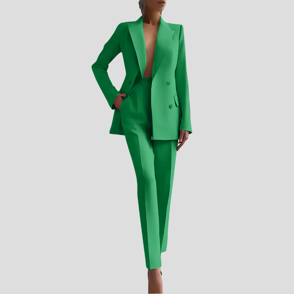 Olvoria | Women's Tailored Blazer and Pants Suit