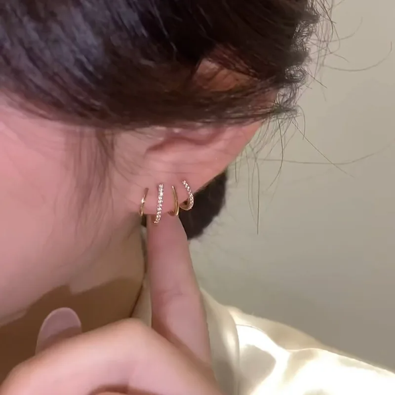 Olvoria | Women’s Twist Earrings | Lightweight Statement Jewelry | Hypoallergenic Finish