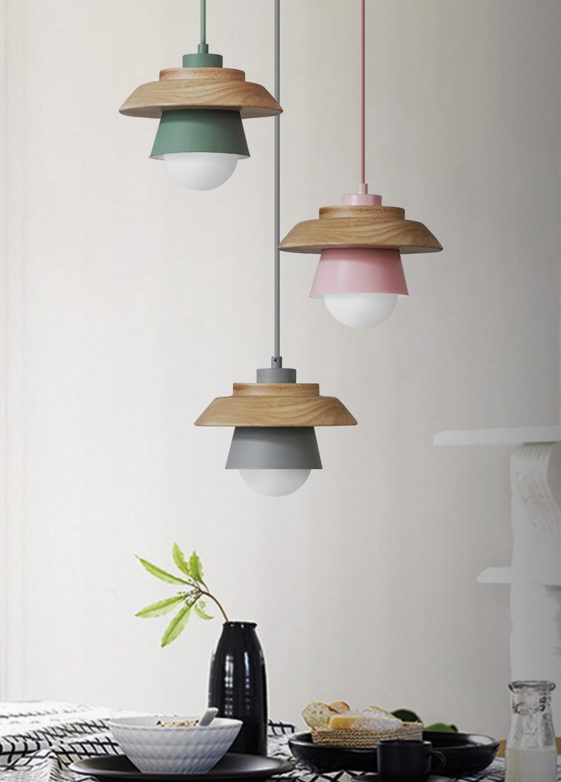 Olvoria | Wooden Pendant Light | Nordic Natural Design