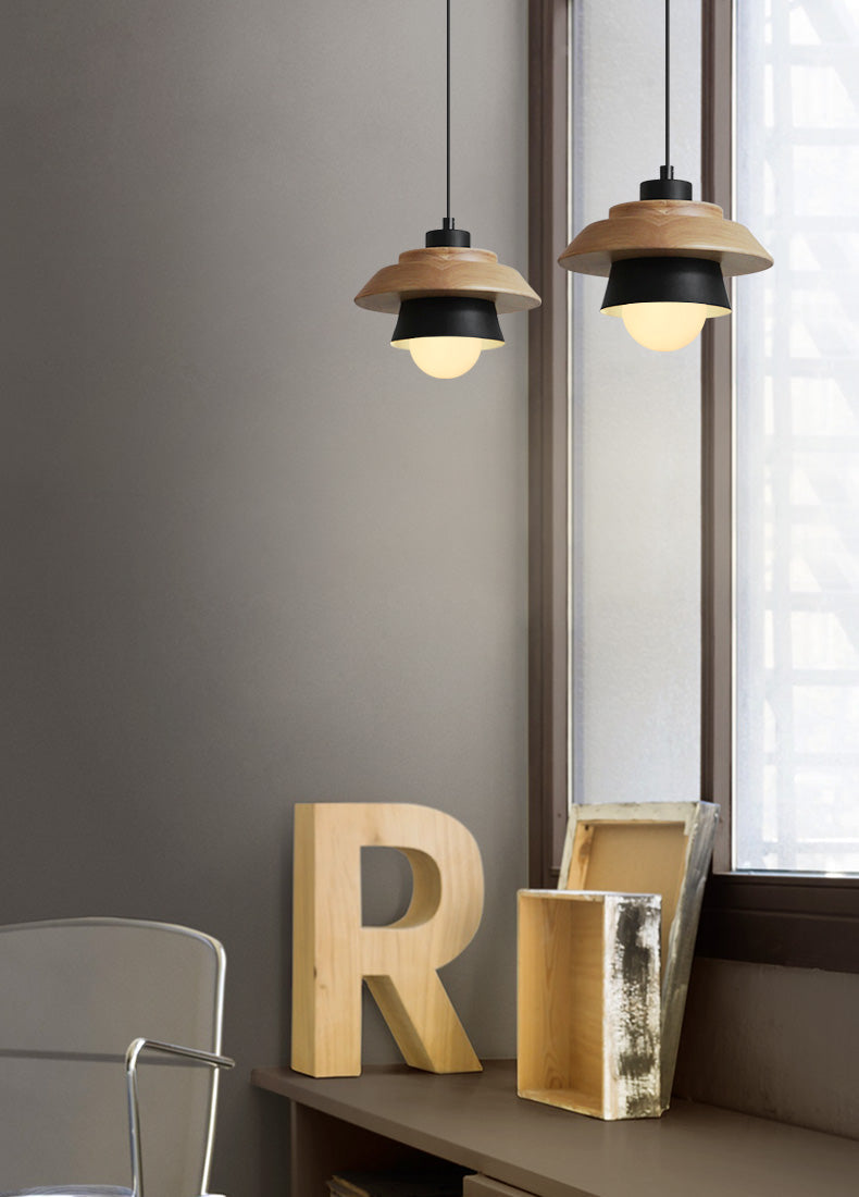 Olvoria | Wooden Pendant Light | Nordic Natural Design
